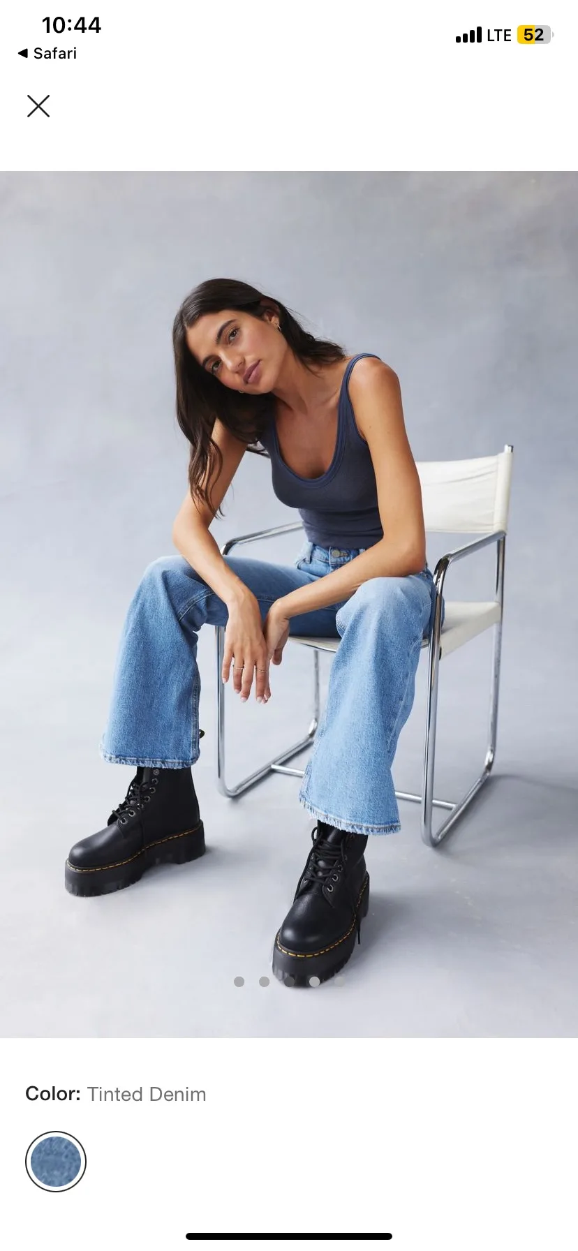 BDG Low Rise Flare Jeans image indicator(7)