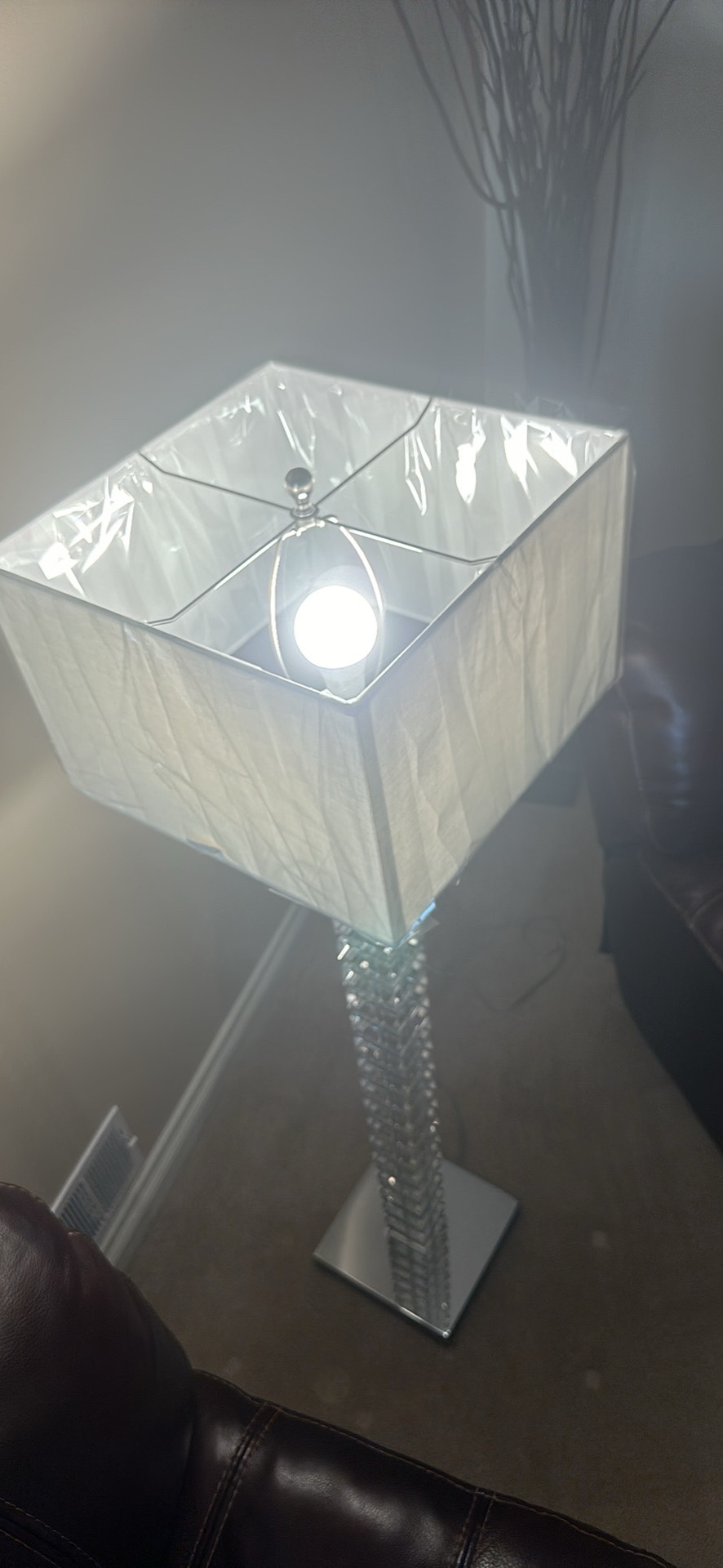 Crystal Block Floor Lamp - photo 2