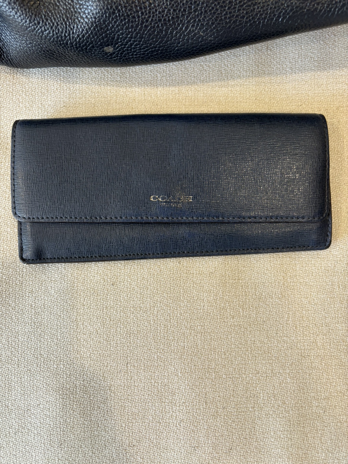 Coach Blue Leather Handbag - photo 3