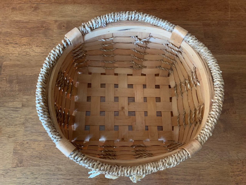 Wooden Basket with Cherries - photo 2