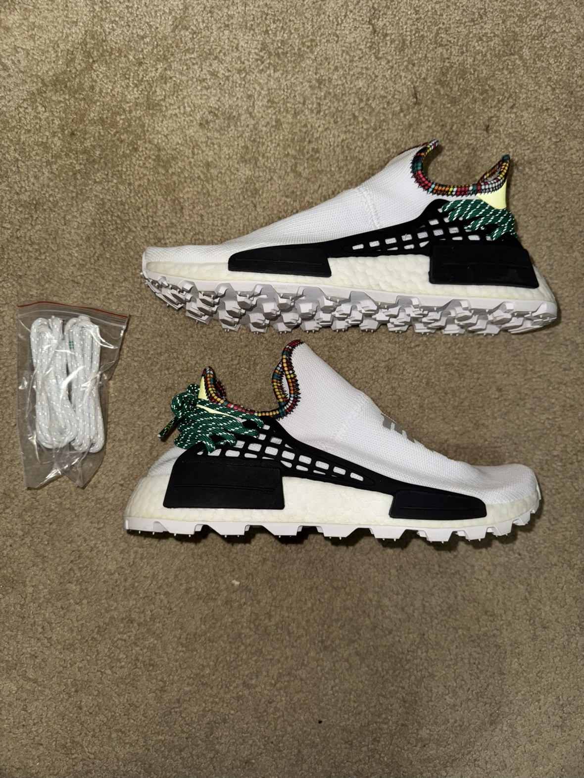 Adidas Pharrell Williams Human Race NMD - WHITE - photo 2