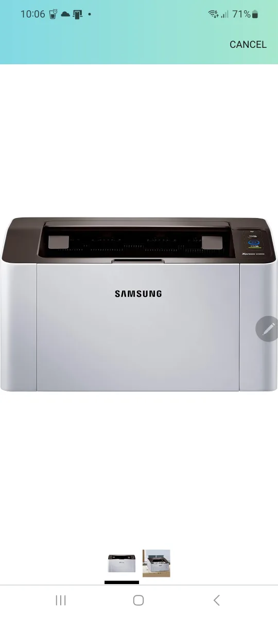 Samsung Xpress M2070W Wireless Monochrome Laser Printer thumbnail