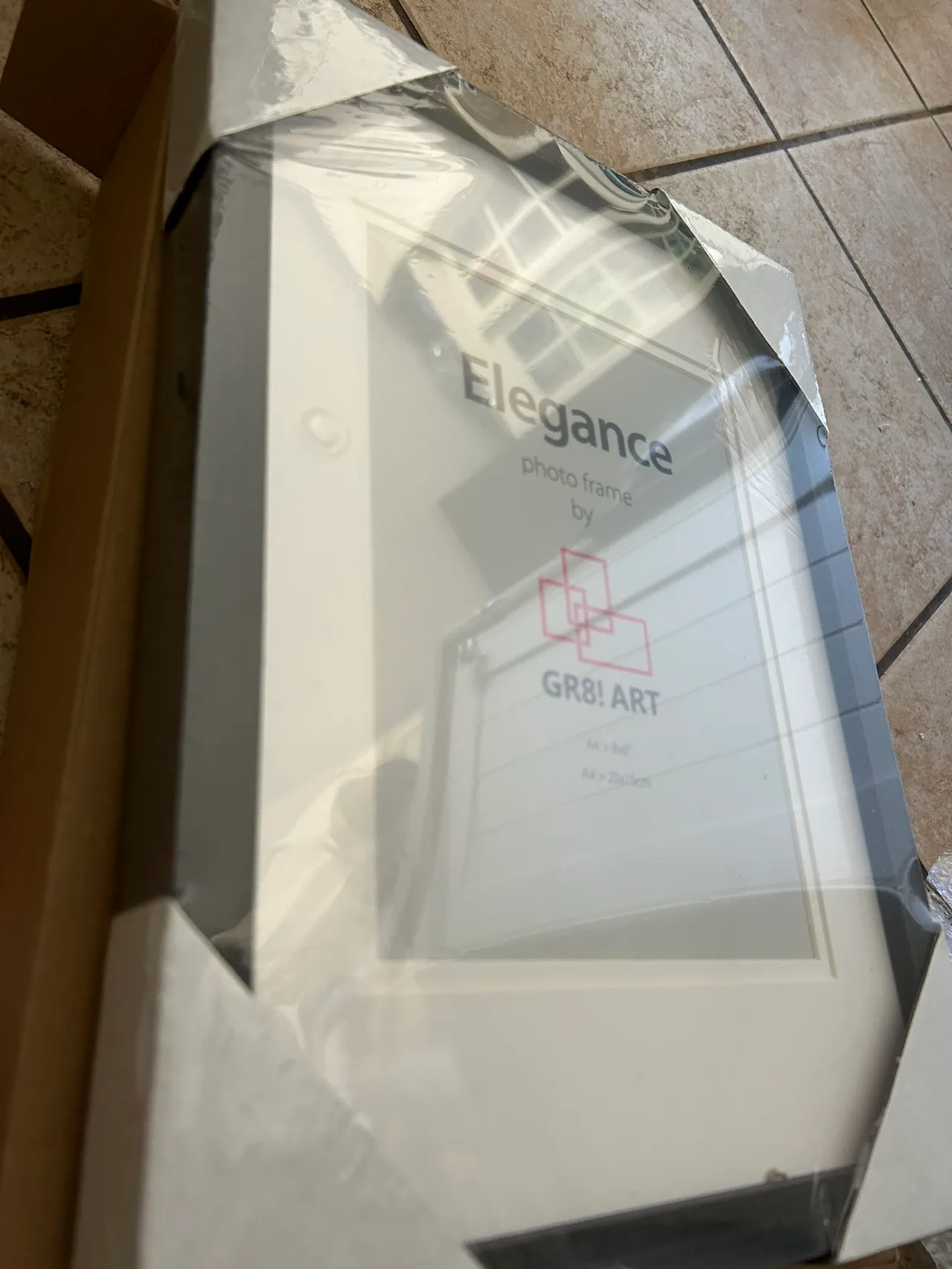 Set of 8x6" Dark Wood Picture Frames image indicator(2)