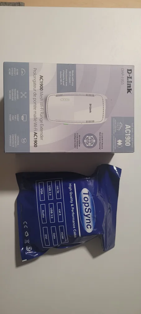 D-Link DAP-1955 Range Extender with Ethernet Cable thumbnail