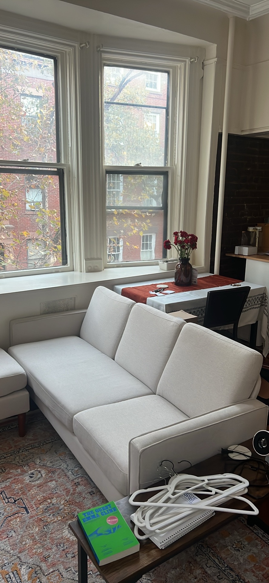 Small White Couch/ Sofa - photo 2