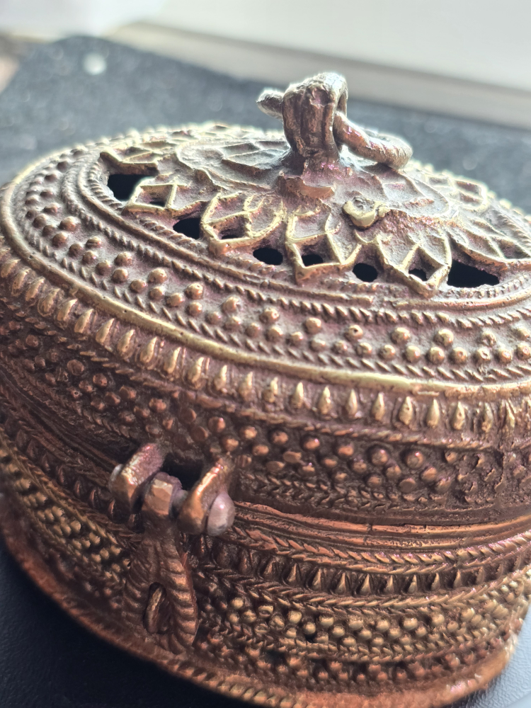 Brass india  Trinket Box - photo 5