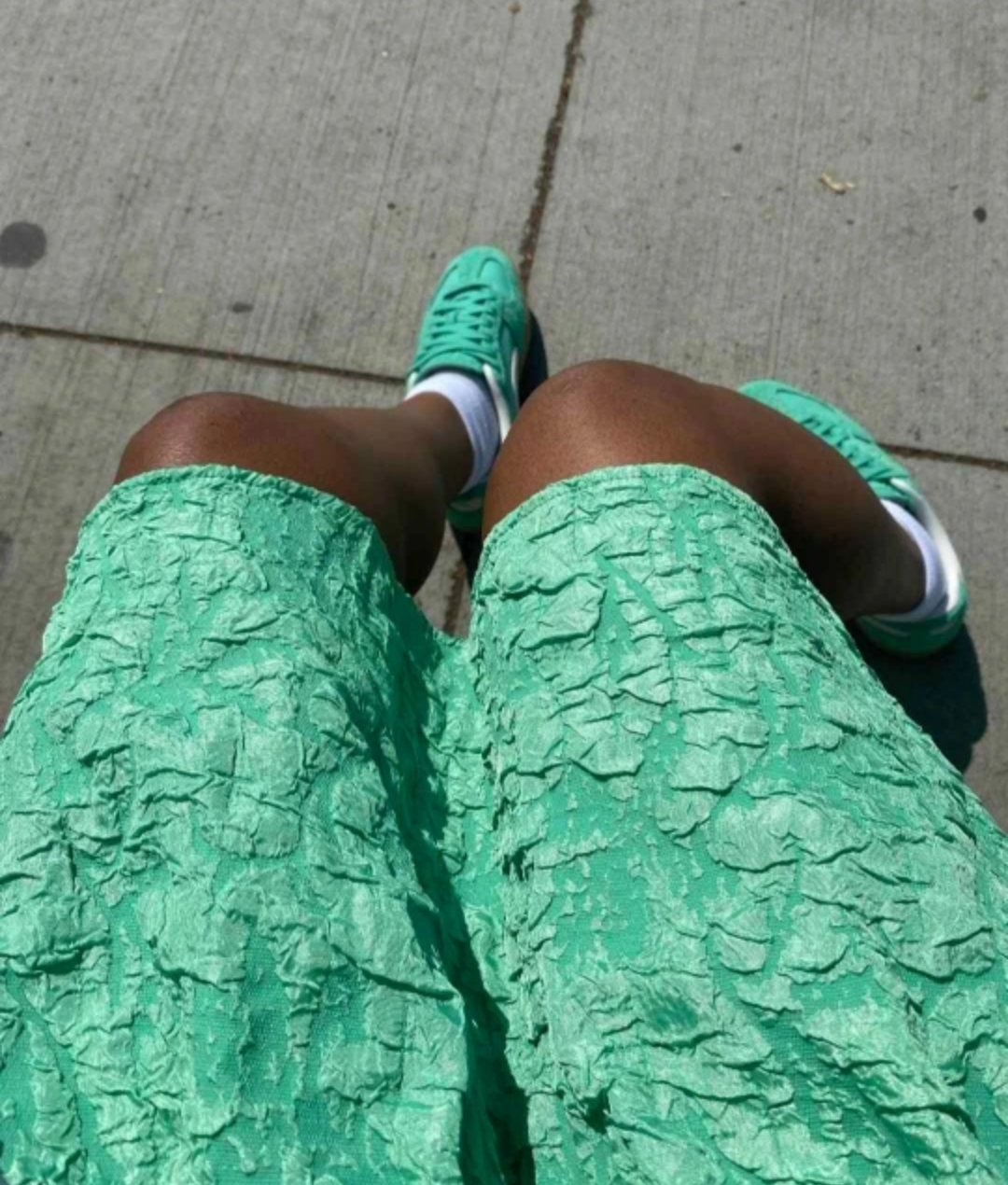 Puma Palermo Suede Green Sneakers - photo 2