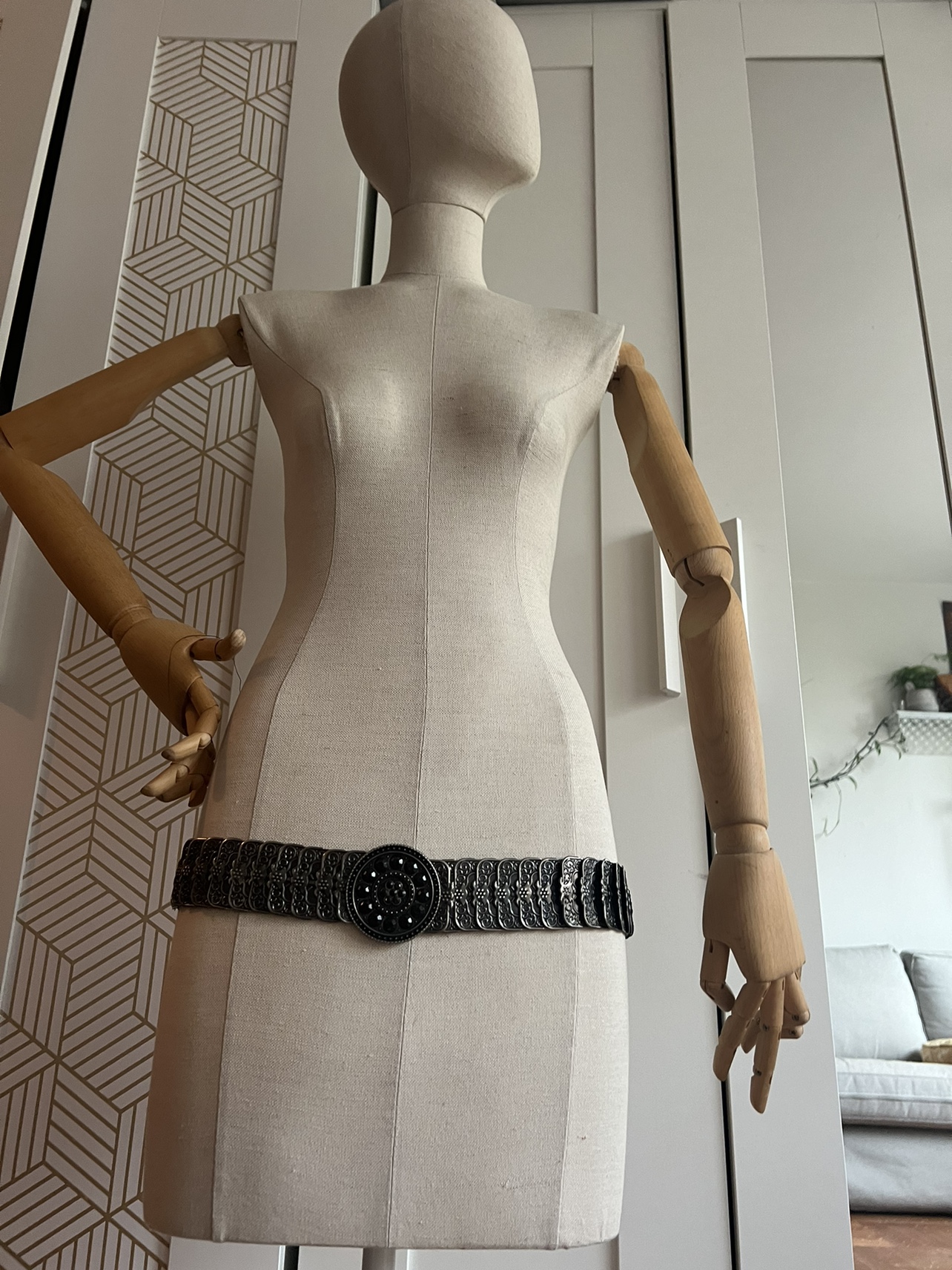 Metal Armour Like Belt