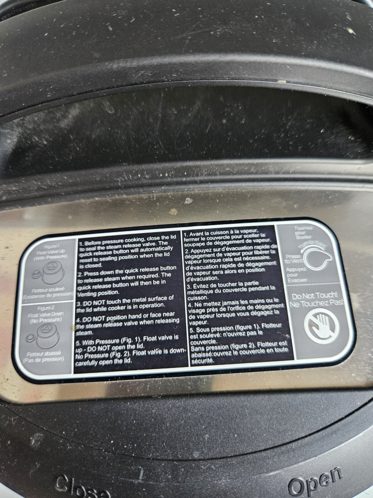 Instant Pot Viva 6 Qt Electric Pressure Cooker - photo 2