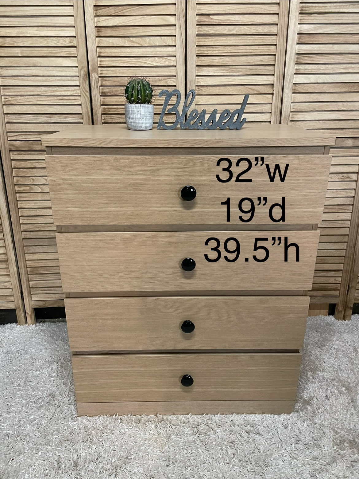 4-Drawer Dresser - photo 3