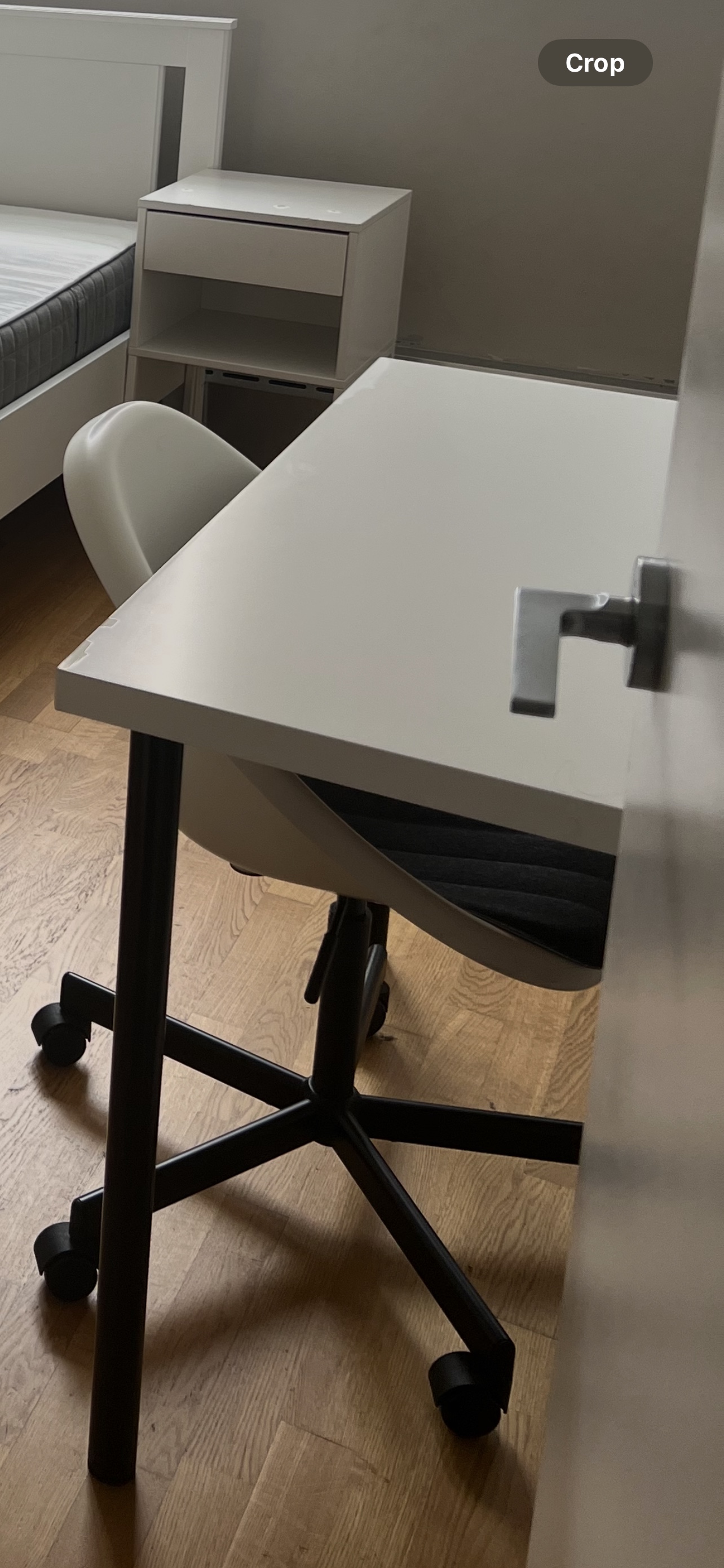Ikea swivel Chair &table