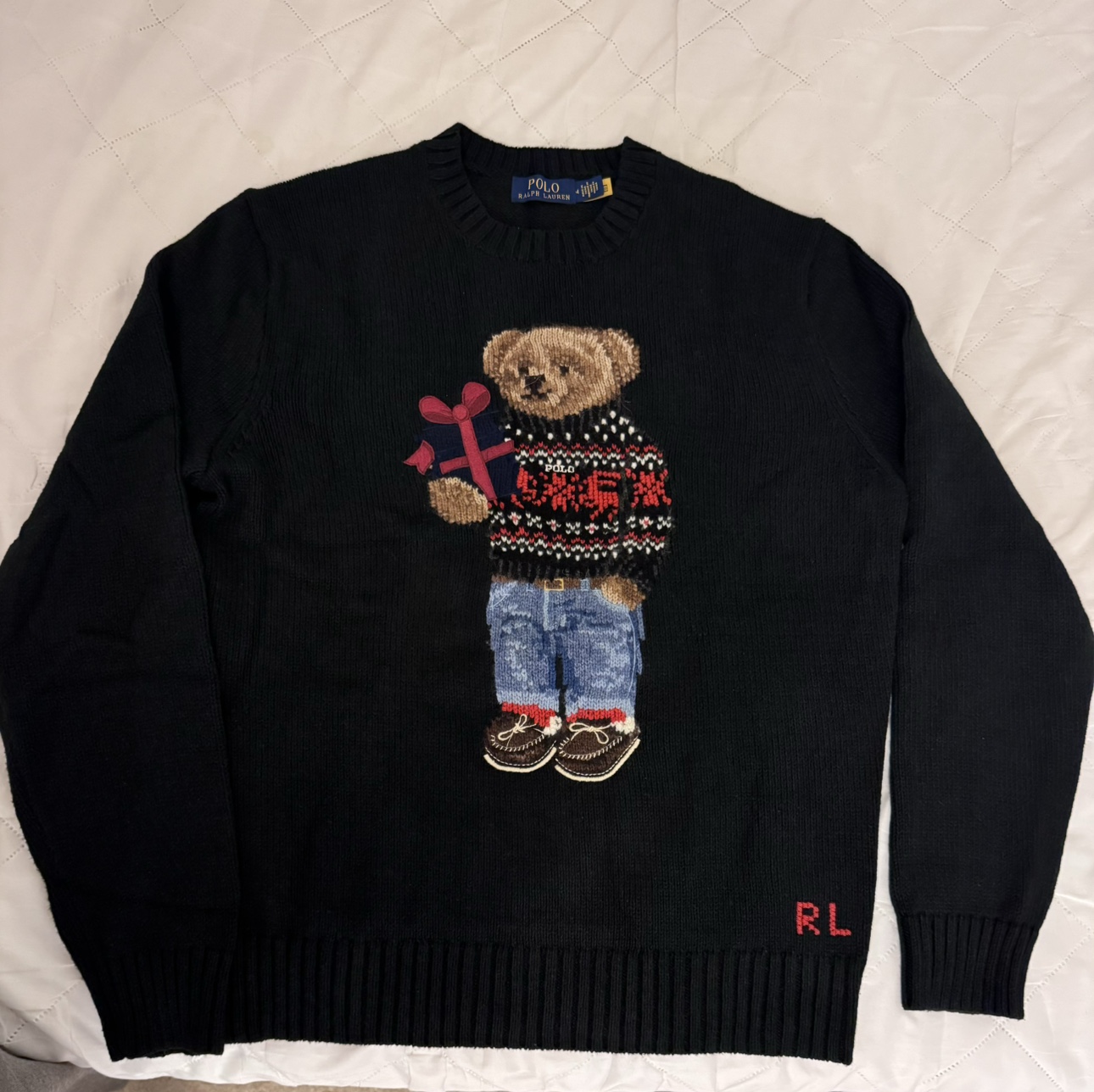Ralph Lauren Polo Bear Sweater M