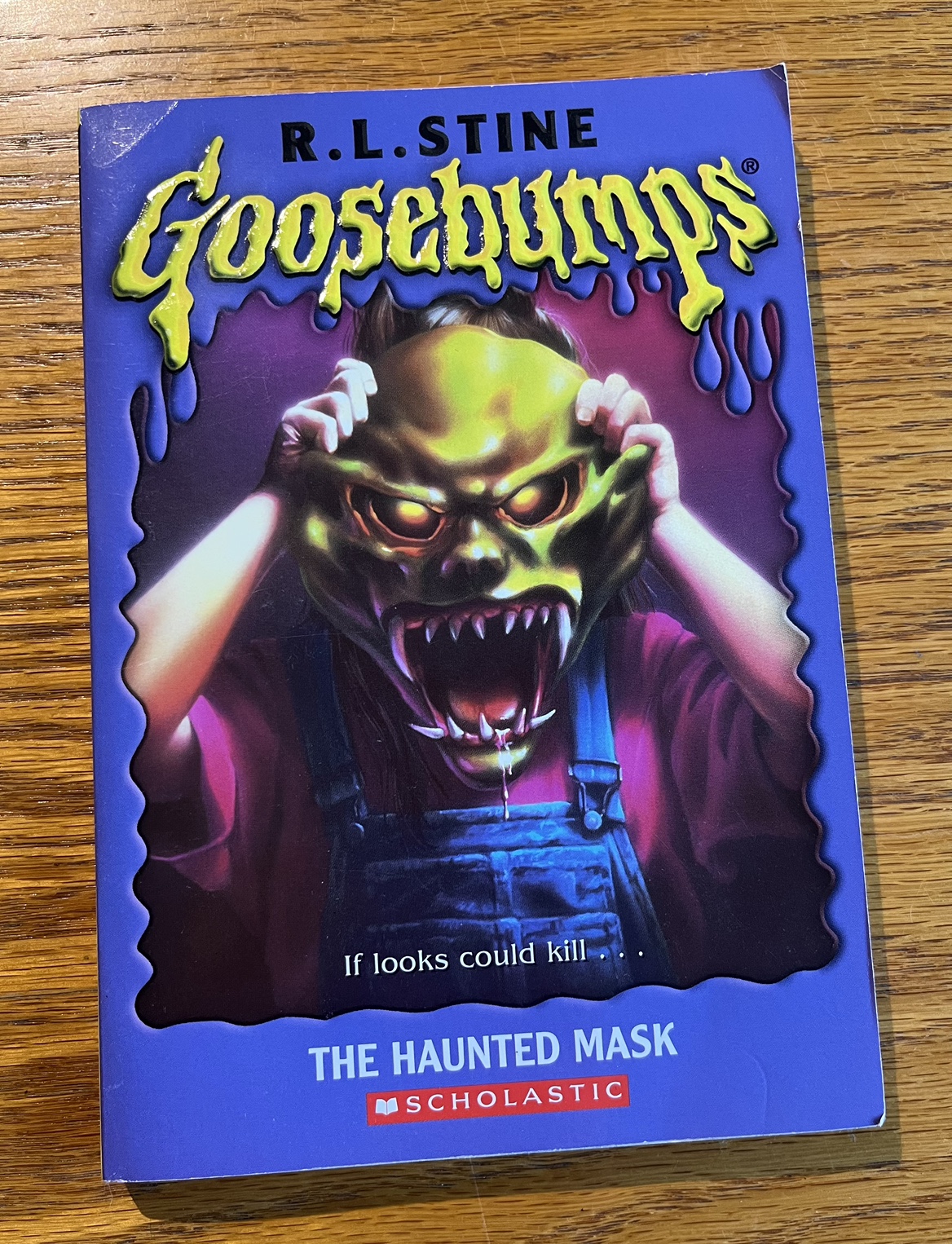 Goosebumps The Haunted Mask Scholastic Book