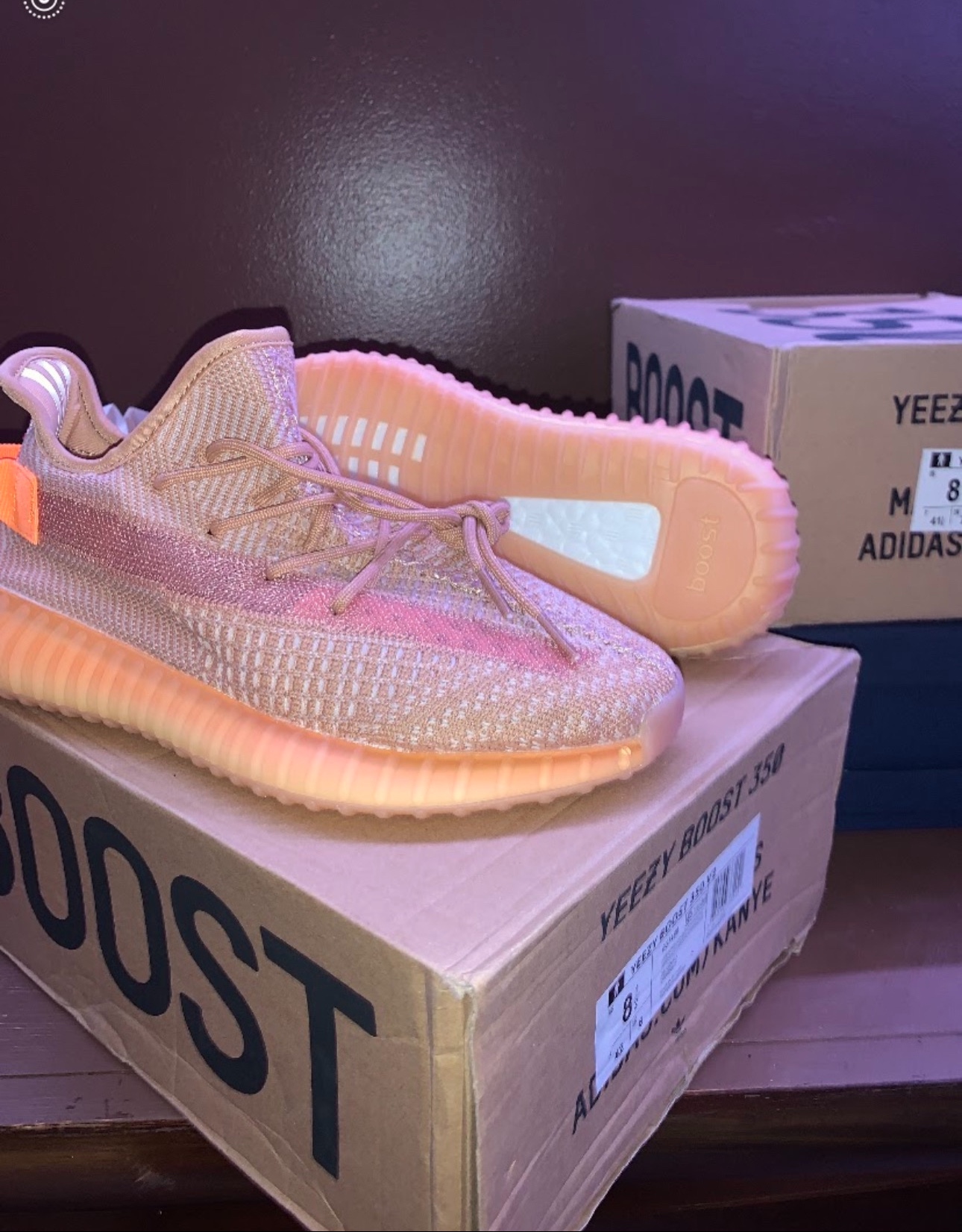 Yeezy Boost 350 Clay sz 8