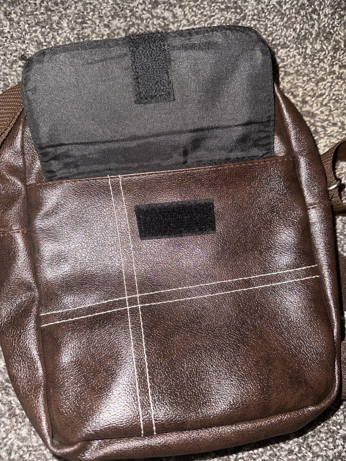 Mont Blanc Brown Leather Crossbody Bag - photo 3