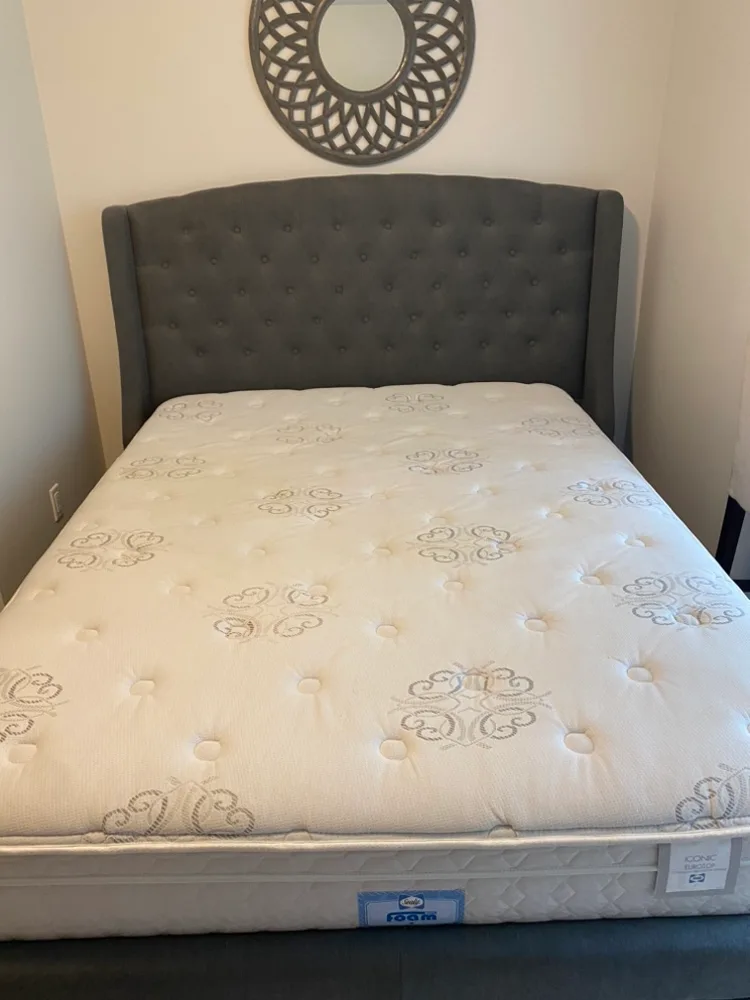 Structube Queen Upholstered Bed Frame with Storage Drawers image indicator(3)