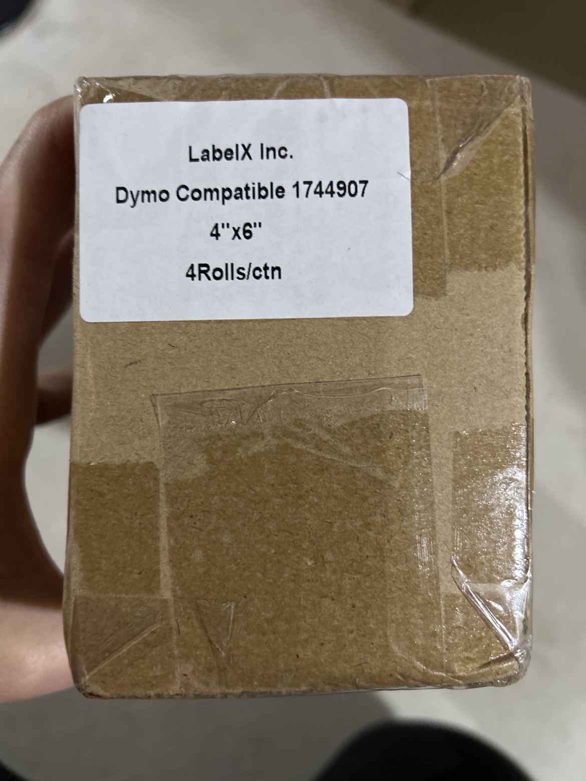 LabelX Dymo Compatible 1744907 4" x 6" Shipping Labels (4 Rolls) - photo 3
