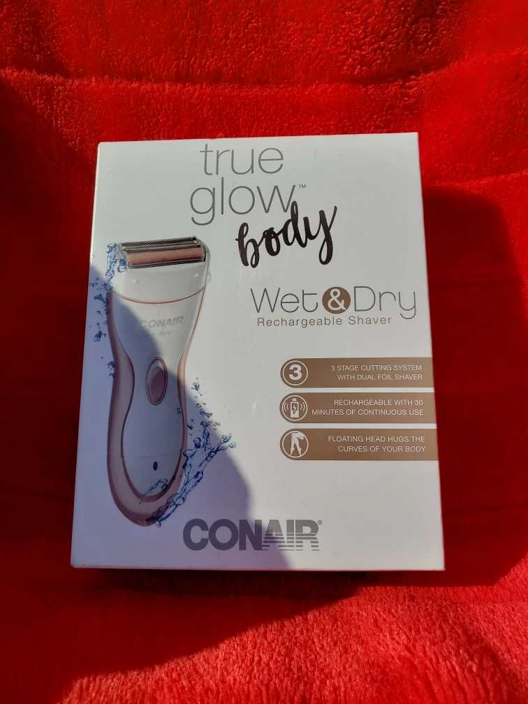 Conair True Glow Body Rechargeable Shaver