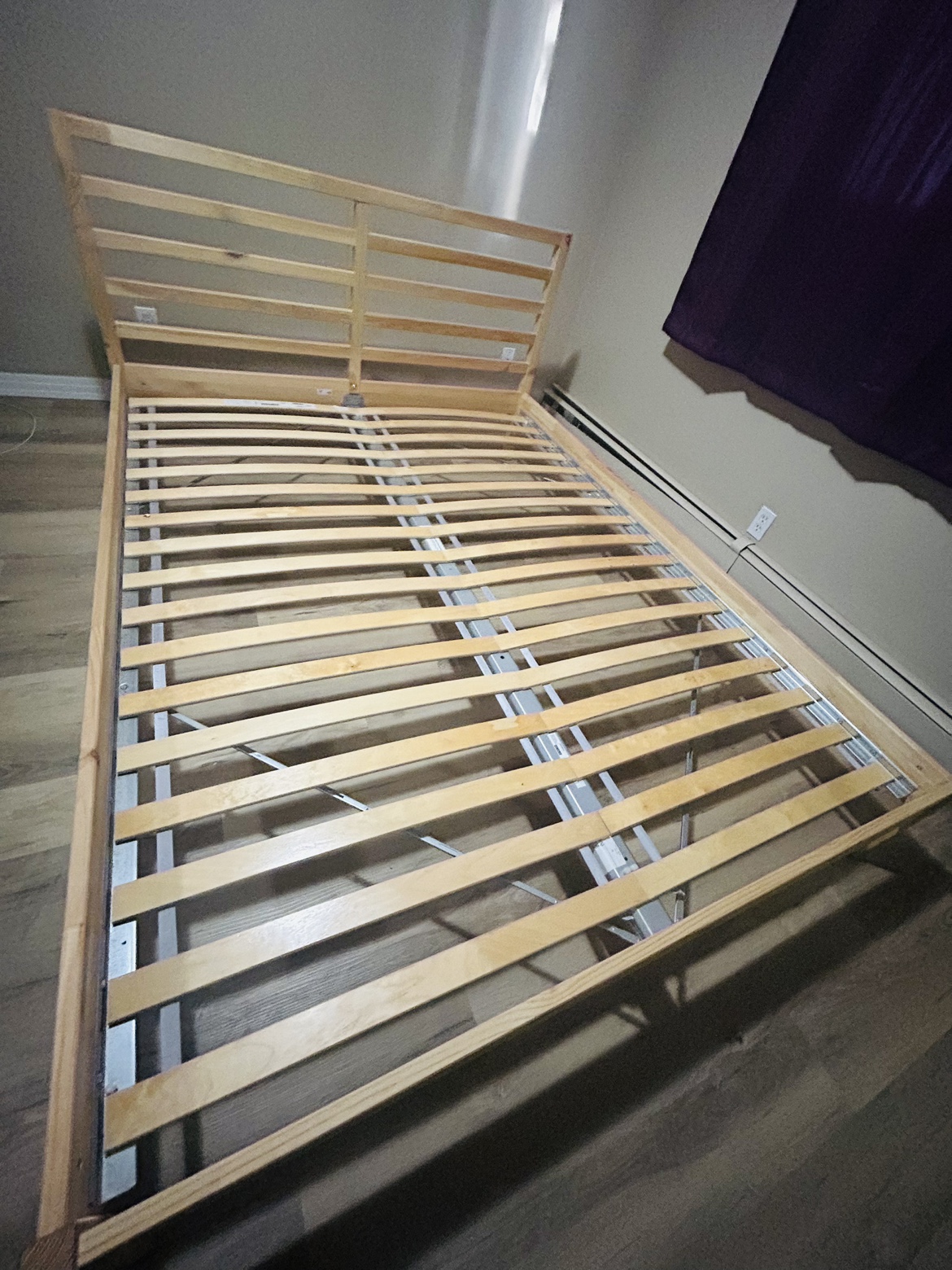 Queen bed frame