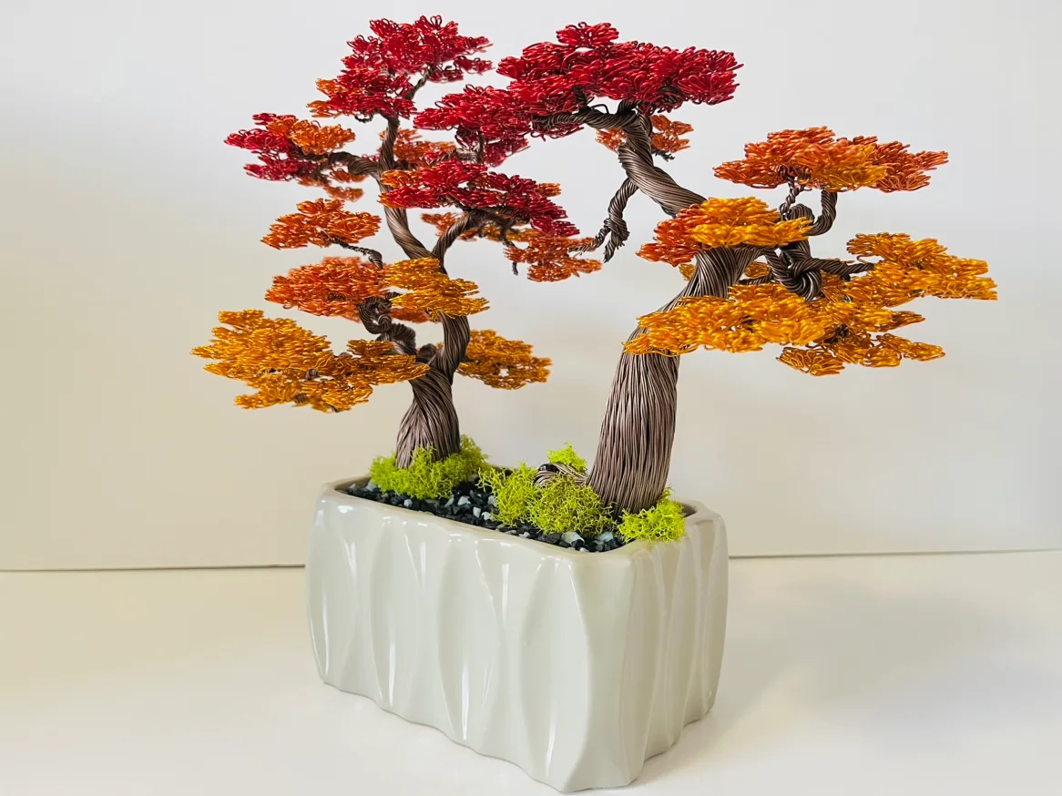 Wire Tree Bonsai FALL SEASON image indicator(2)