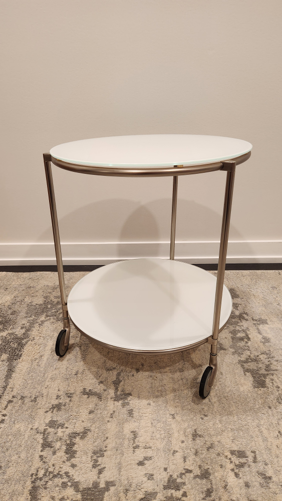 Ikea 2 tier moveable table - photo 2