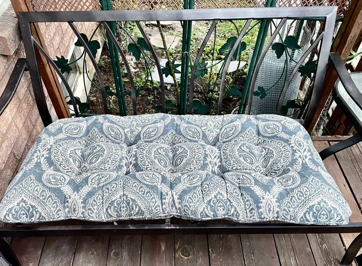 Beautiful thick love-seat/ bench Cushion thumbnail