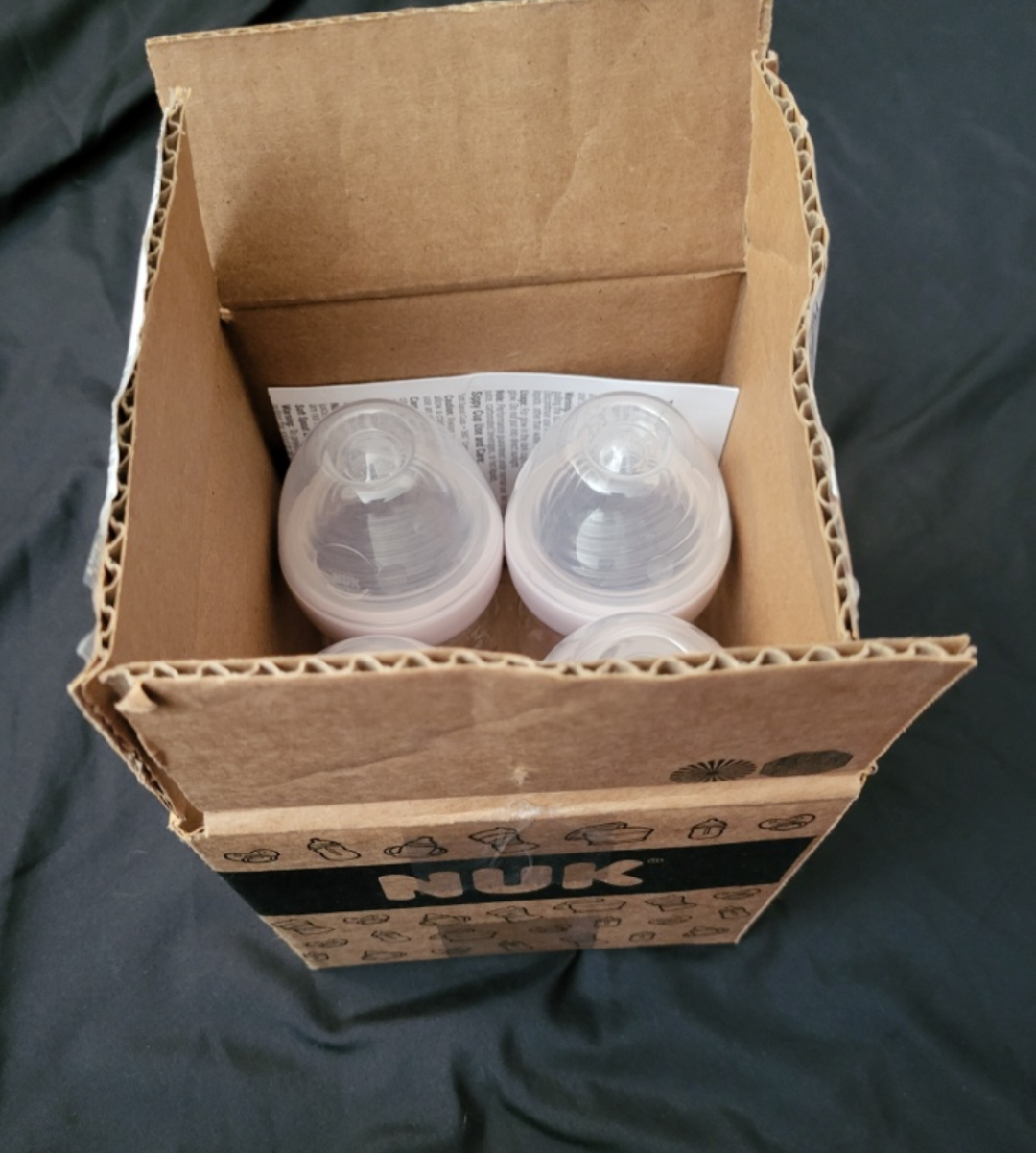 4 NUK Simply Natural Baby Bottles 5 oz - photo 3