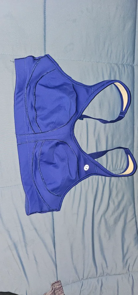 Lululemon  32C Blue Sports Bra thumbnail