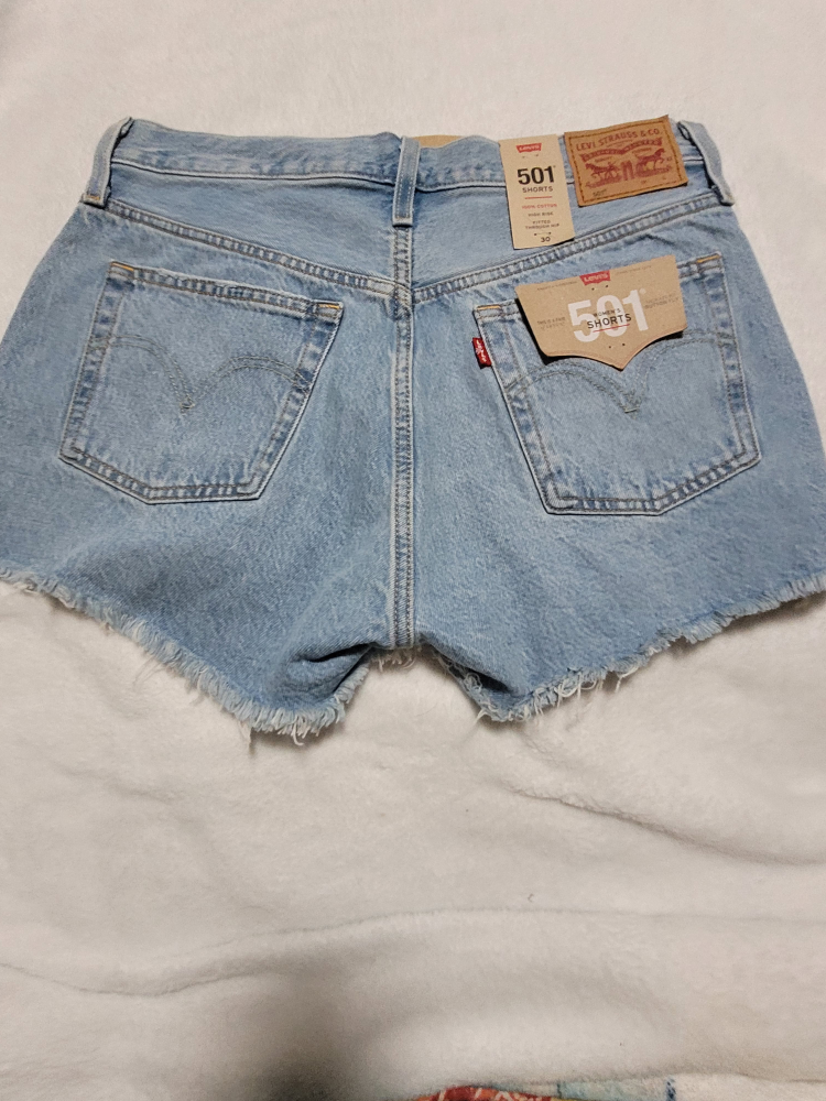 Levi's 501 Women's High Rise Shorts - photo 2