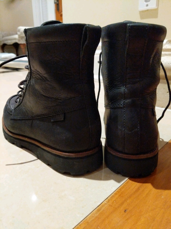 Roots Men's Black Leather Beltline Boots - photo 2