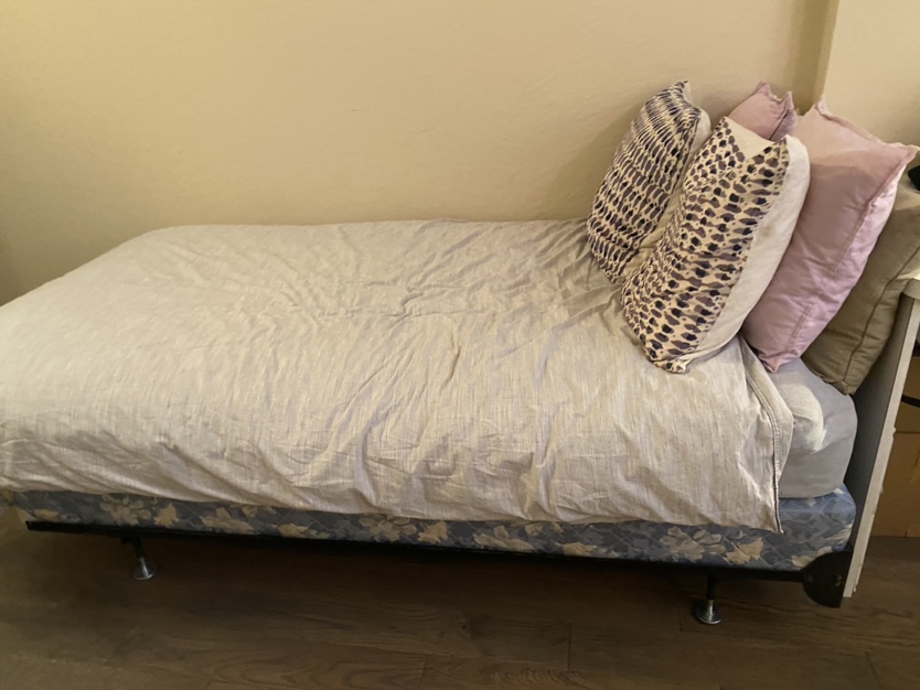Single Bed Frame with Mattress
