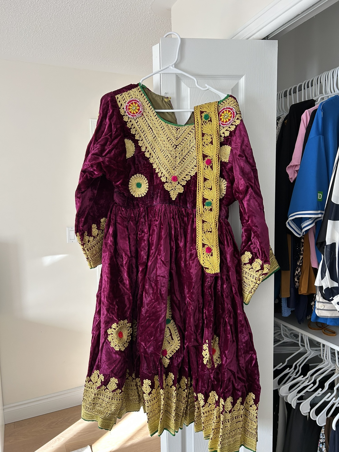 Vintage Afghan Dress