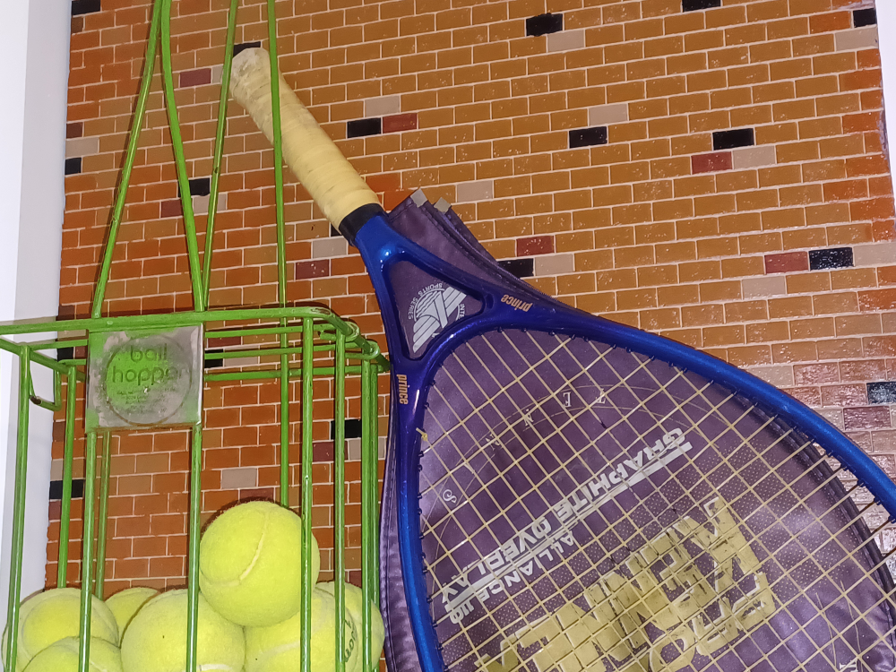 Tennis Racket & Balls cage - photo 2
