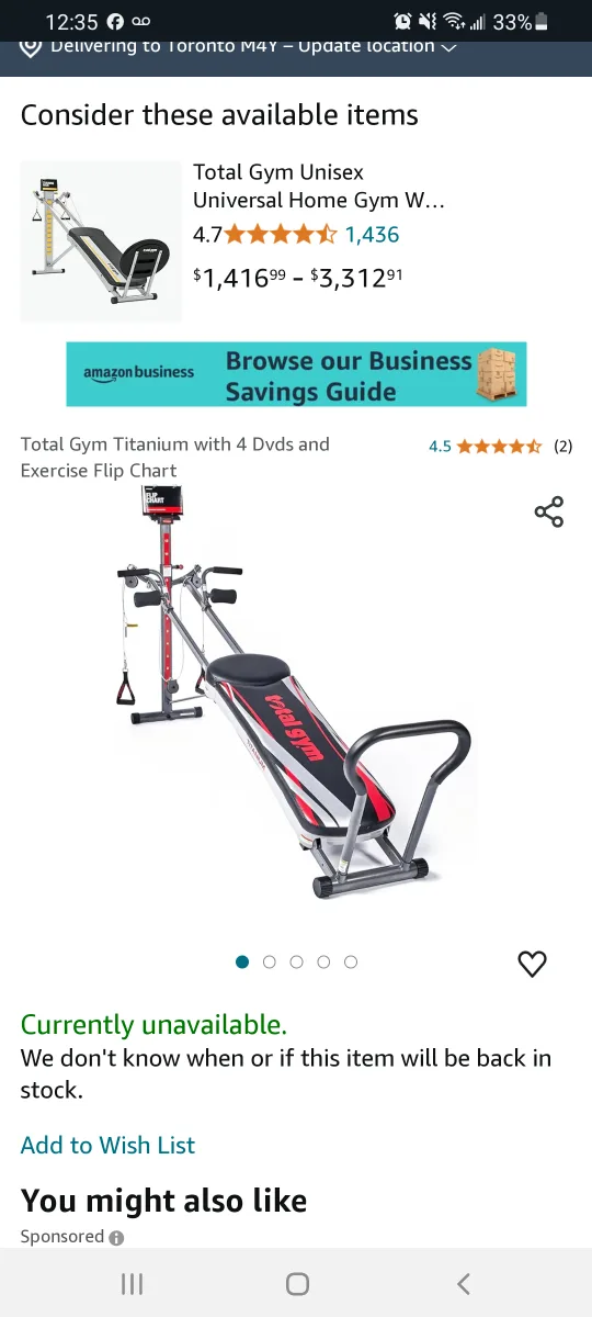 Total Gym Home Gym thumbnail