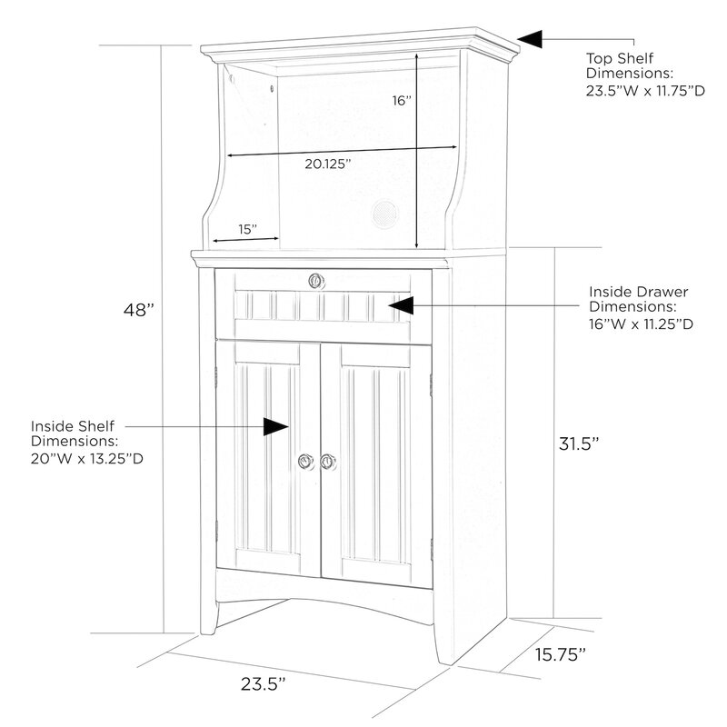 Sorens Wood Kitchen Island - photo 3