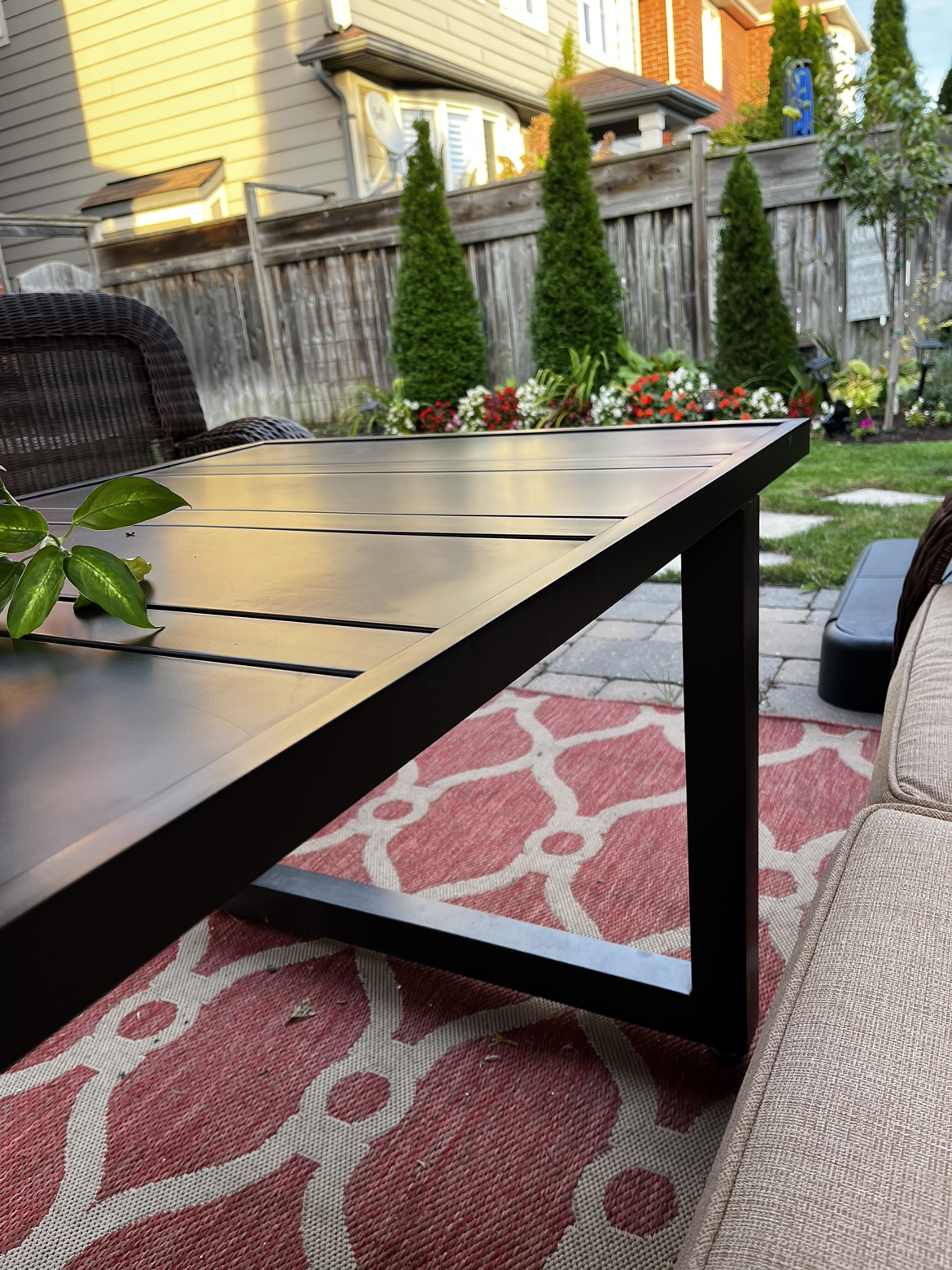 Outdoor patio, dining height  table - photo 2