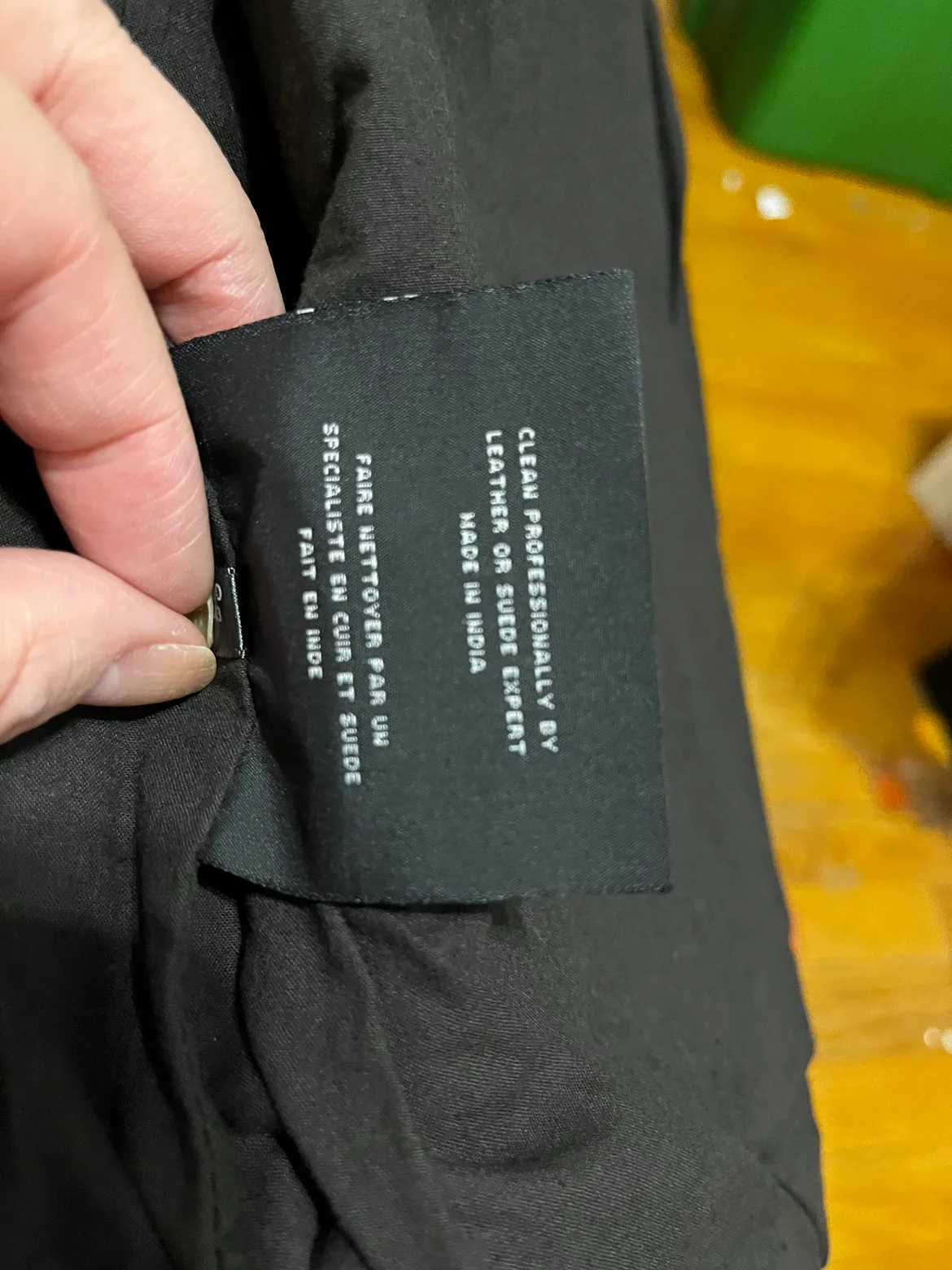 Marc New York Andrew Marc Leather Jacket Size 2XL image indicator(9)