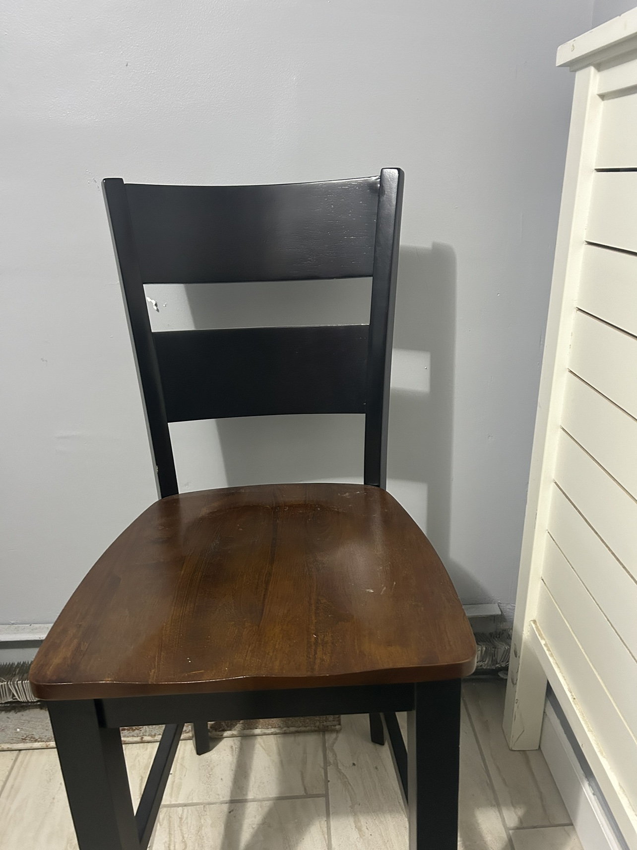 Black and Brown 6 Dining Chairs - photo 3