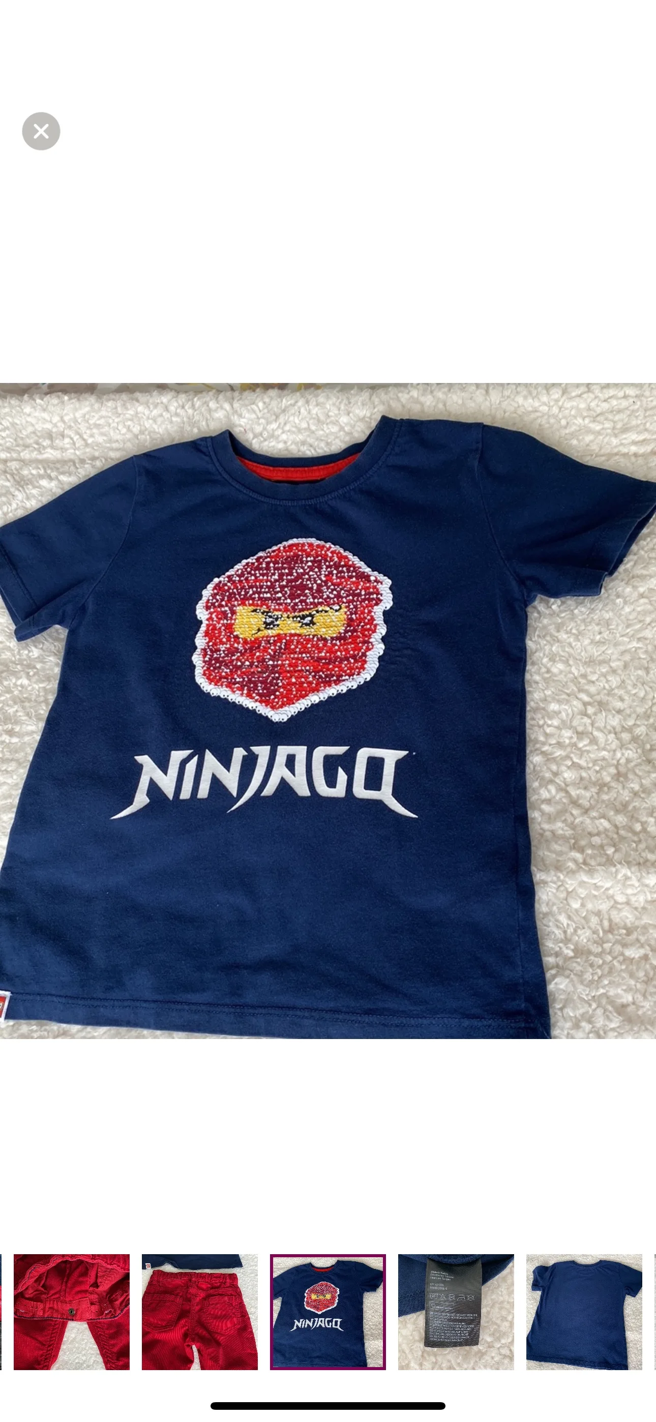 H&M fabric pants and T-shirt for boys image indicator(8)