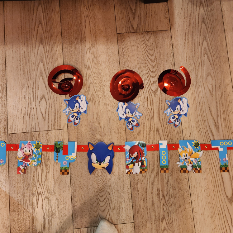 Sonic the Hedgehog Birthday Party Decorations - photo 2