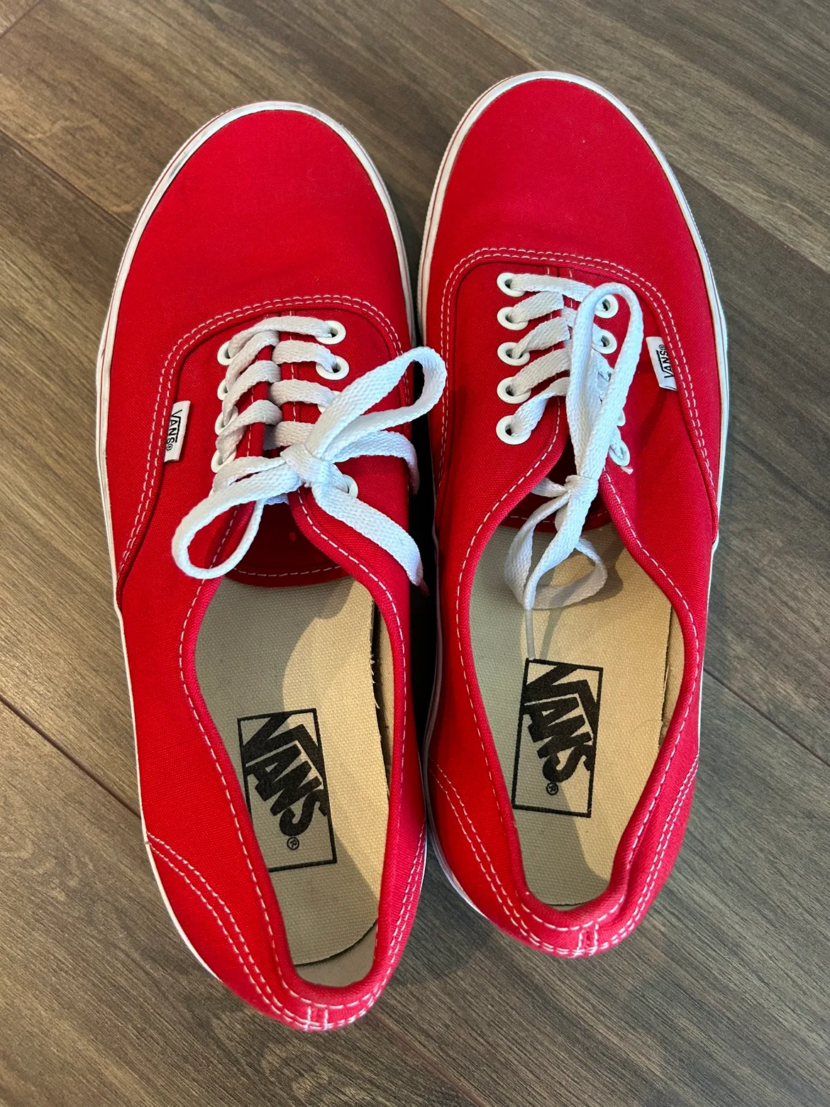 Vans Red Authentic Sneakers image indicator(2)