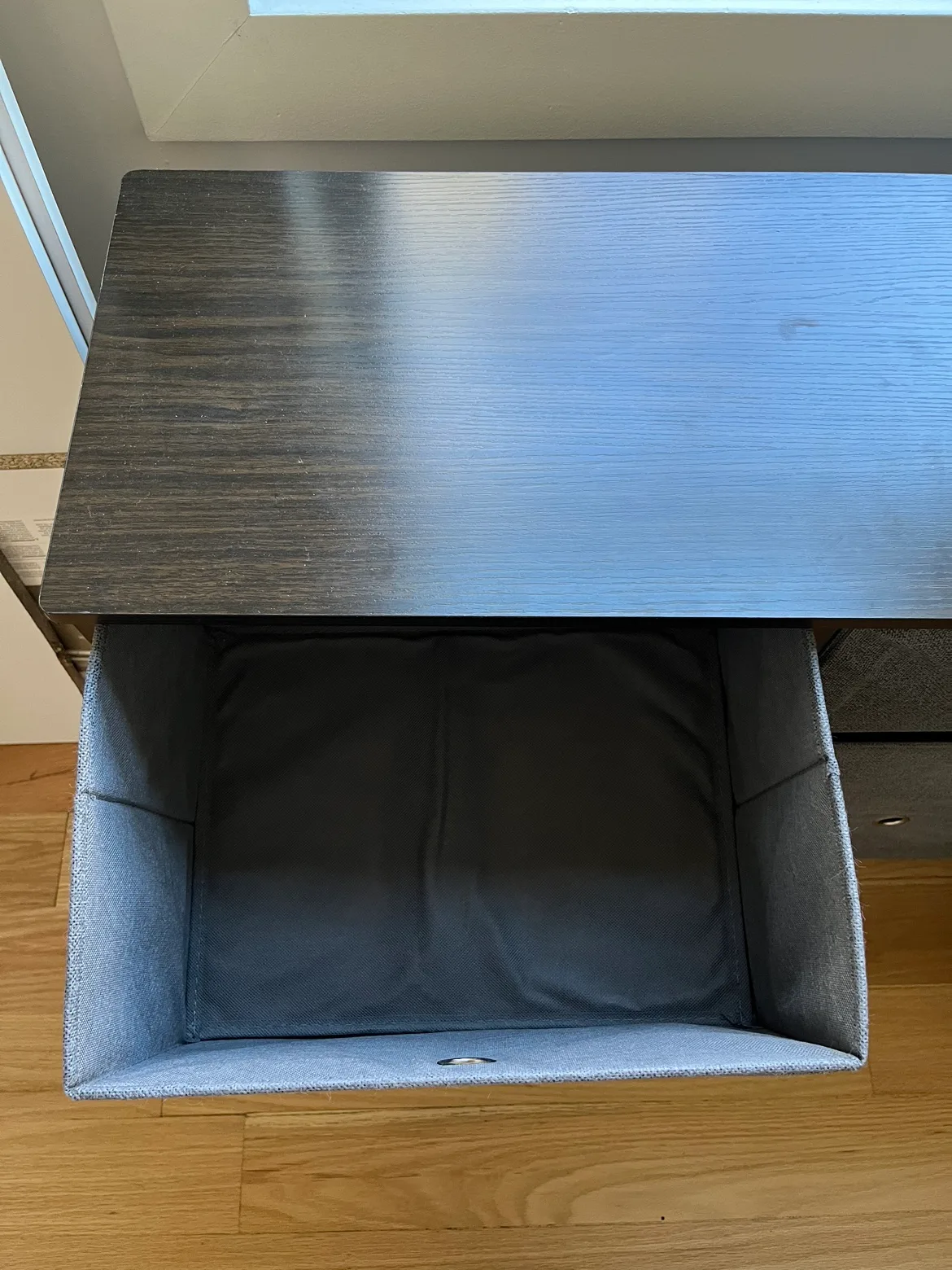 Black Fabric Drawer Dresser image indicator(3)