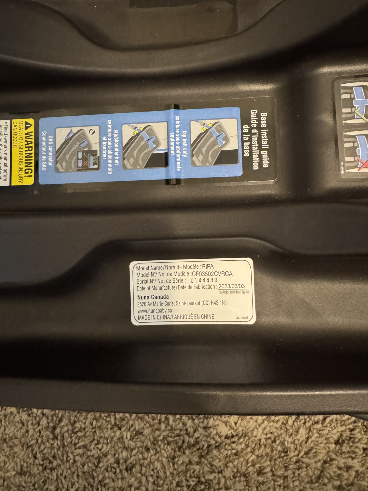 Nuna Pipa Car Seats - photo 4