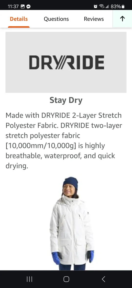 xl Burton Women's Prowess Jacket image indicator(3)