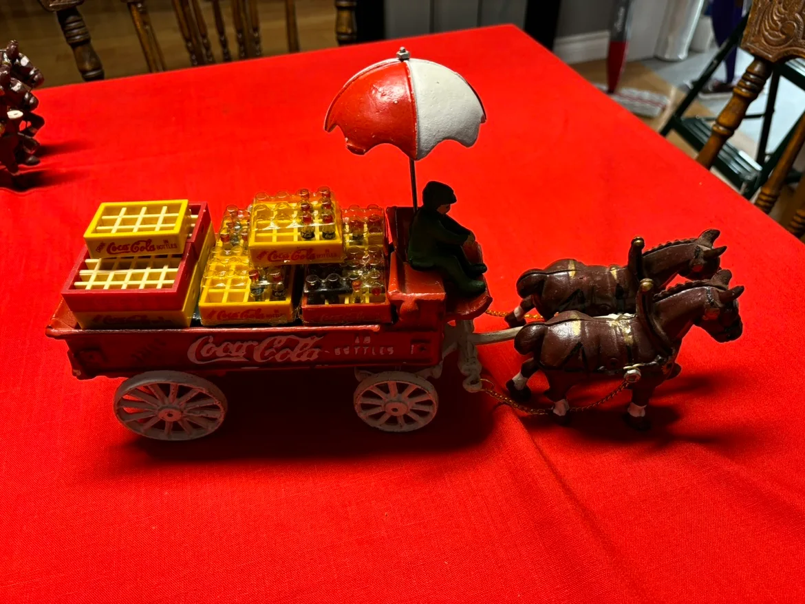 Coca Cola Horse Drawn Wagon thumbnail