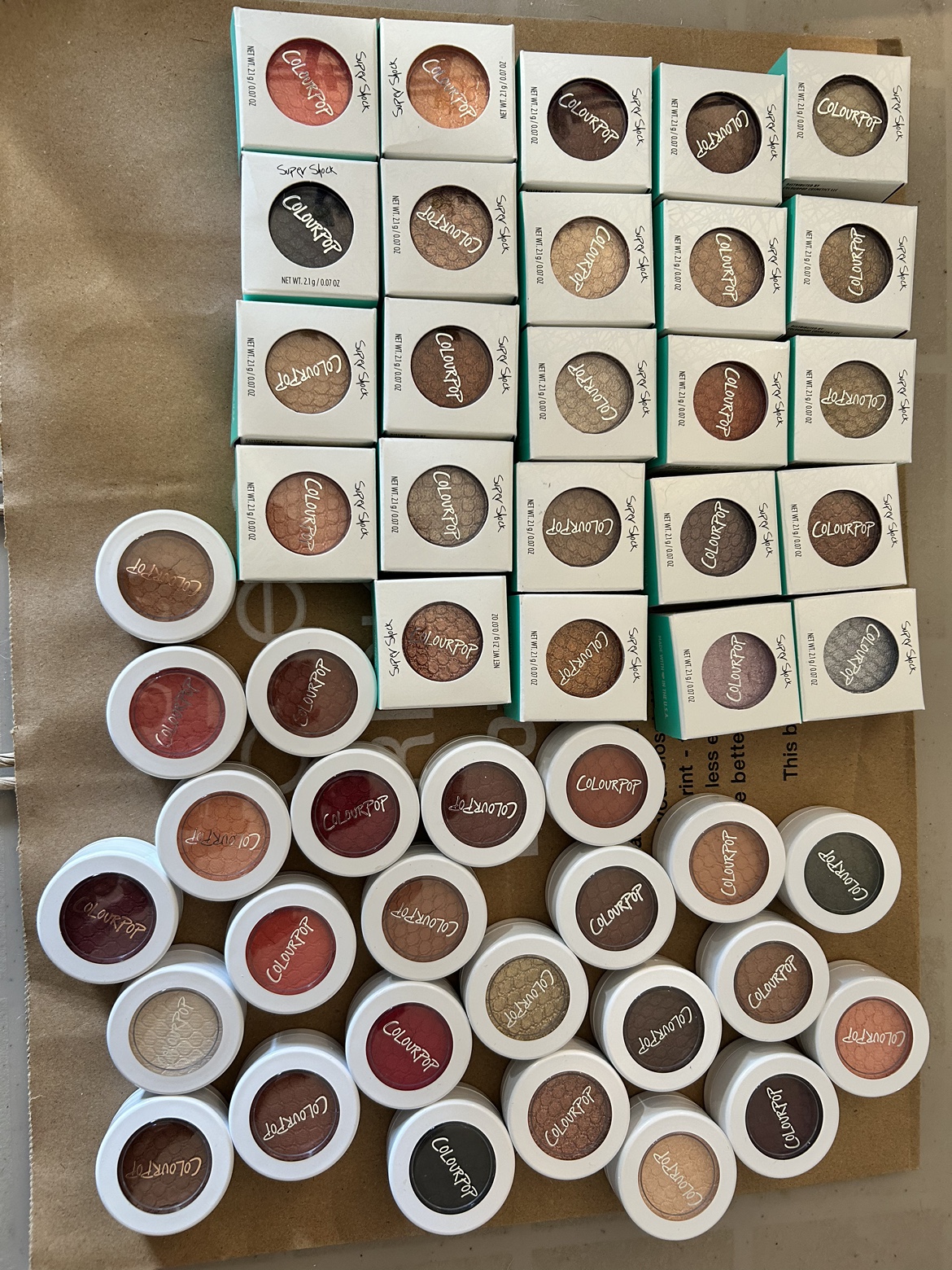 Colourpop Super shock eyeshadows (+ 2 more and a palette) - photo 2