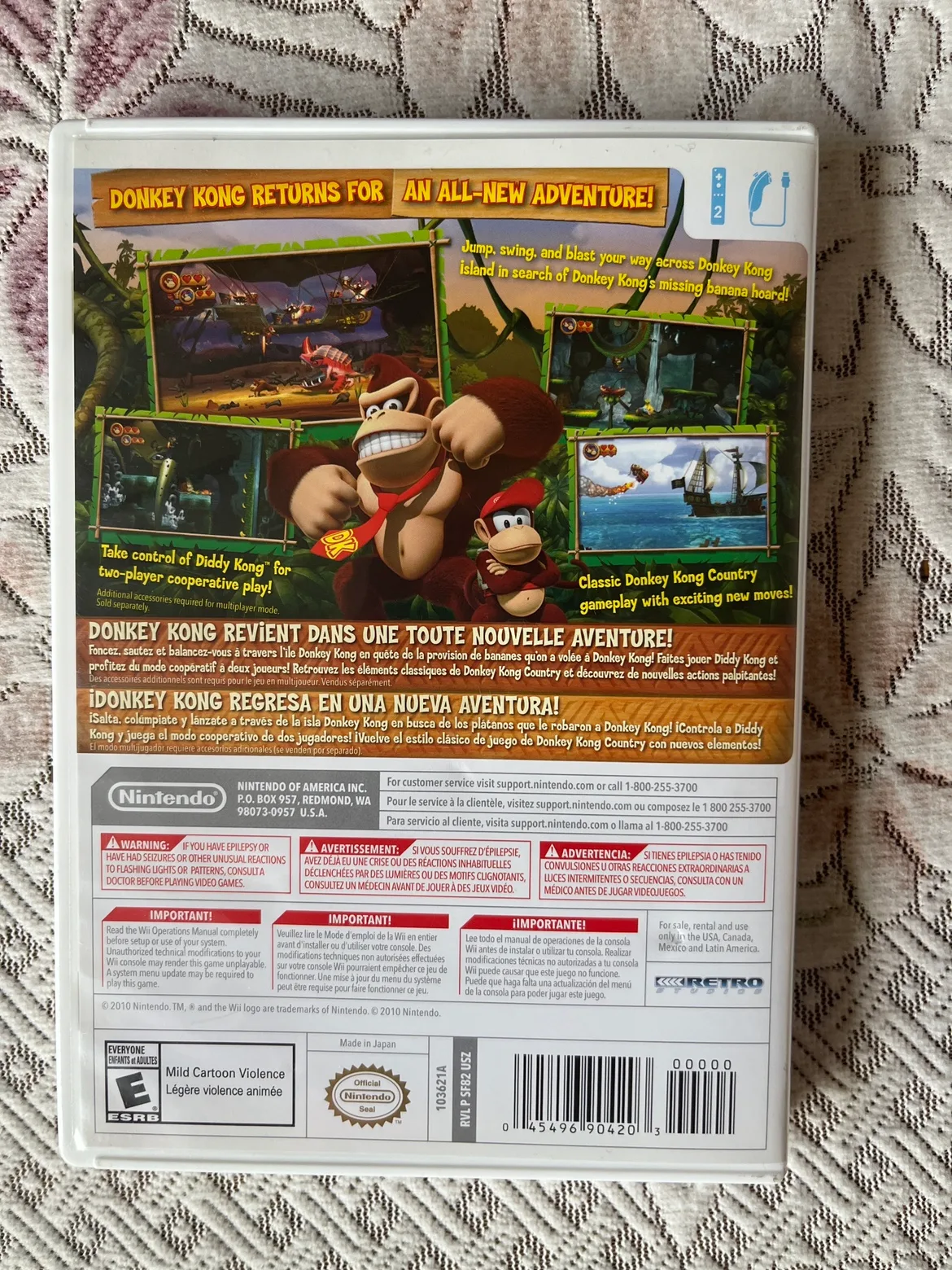 Donkey Kong Country Returns (Nintendo Wii) image indicator(4)