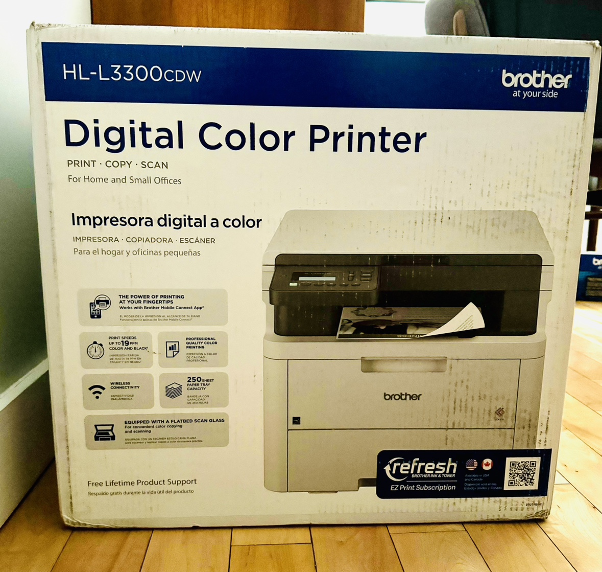 NEW! Brother Digital Colour Printer—all in one