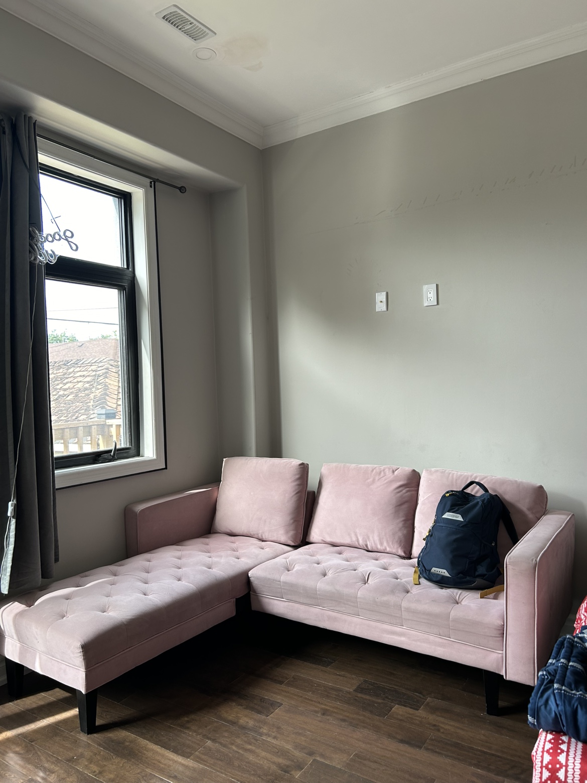 Pink Sectional Couch - photo 3