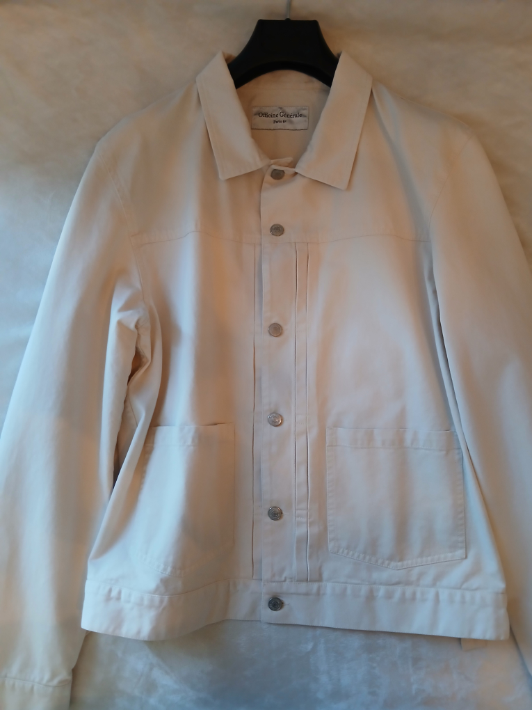 Officine Generale Mens Jacket (White)